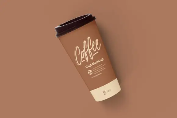Coffee Cup Mockup-8 Views