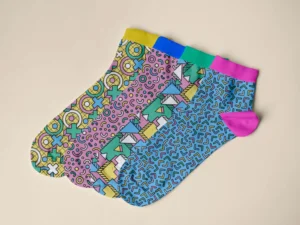 color socks design mockup