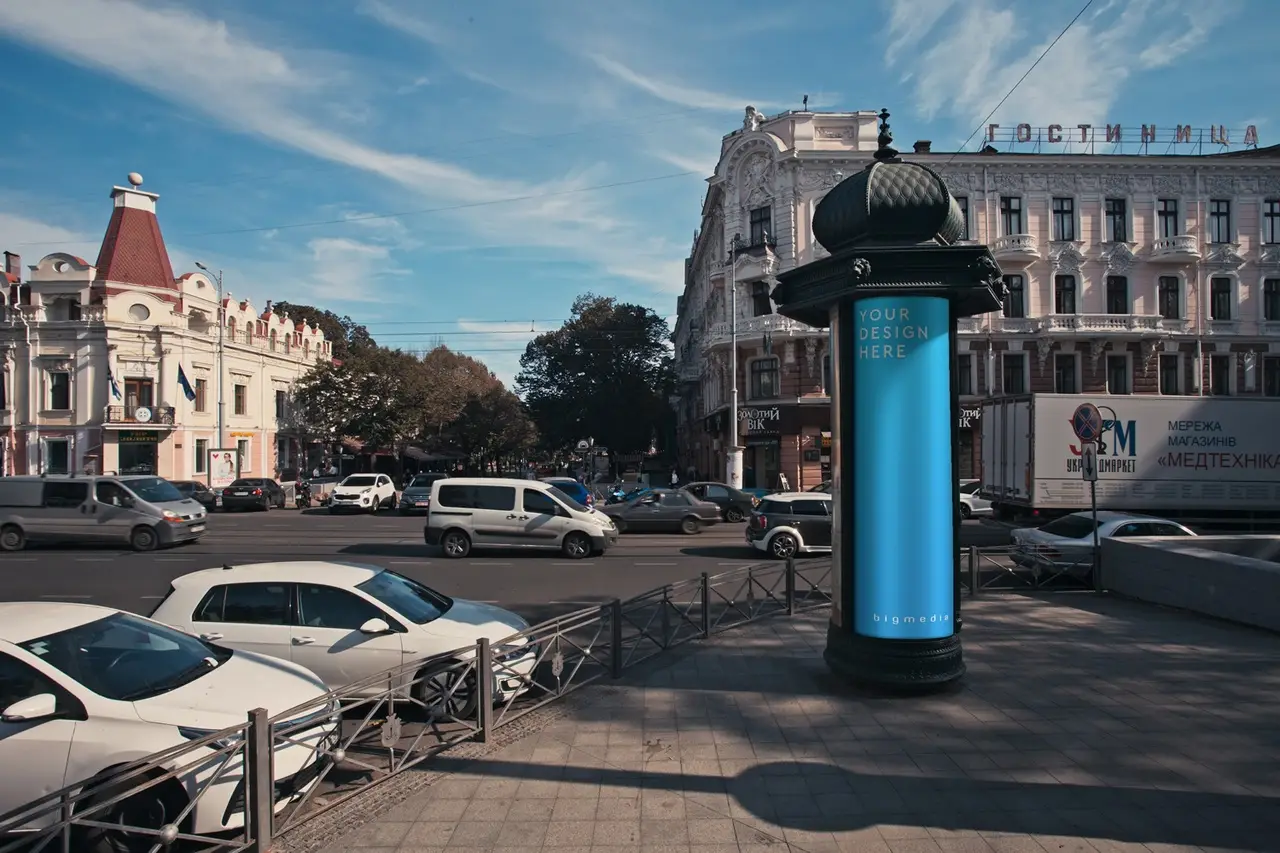 Column Preobrajenskaya St