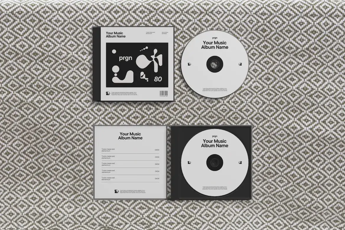 Compact Disk Mockup