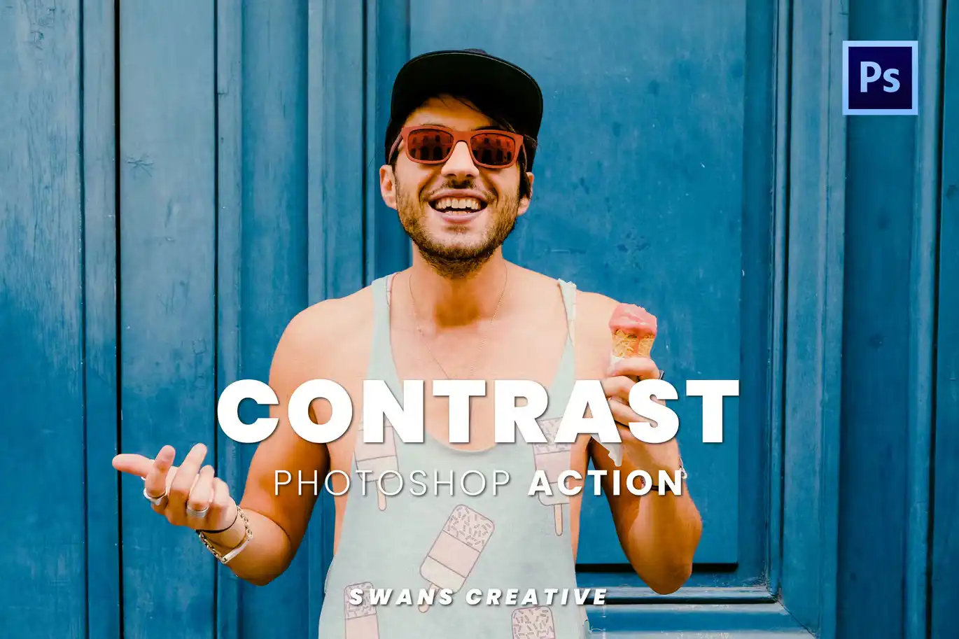 Contrast Photoshop Action