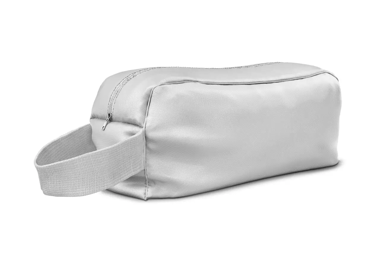 Cosmetic Bag Mockup (Half Side View)