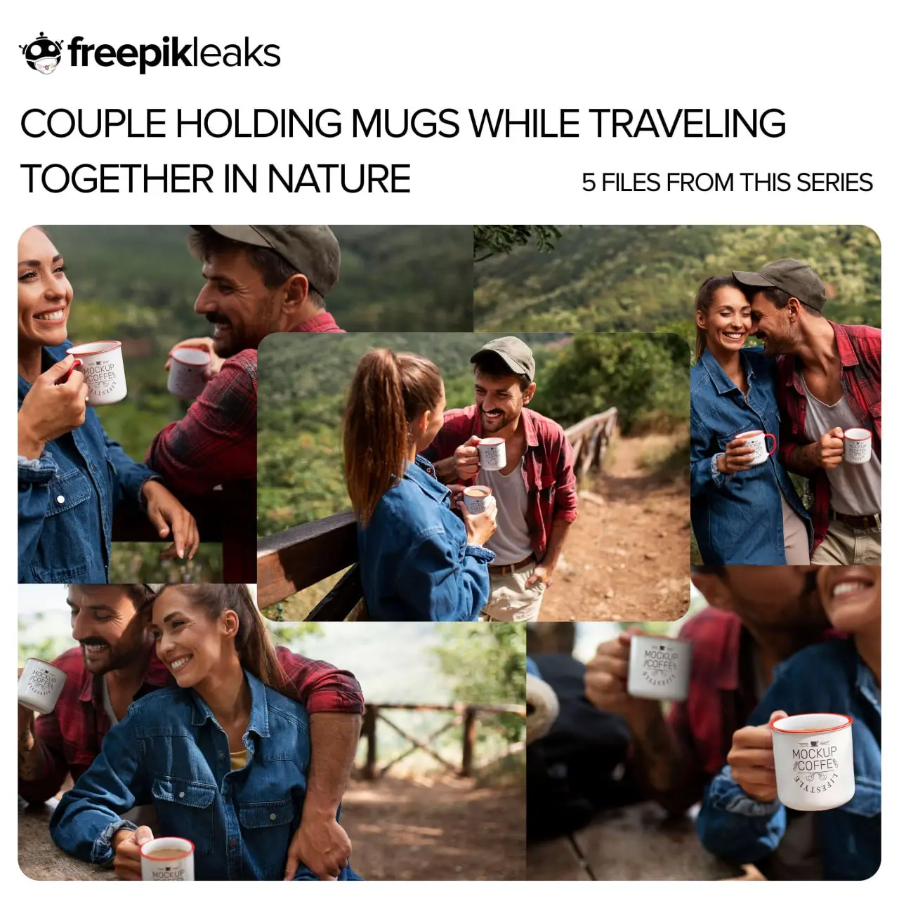 Couple Holding Mugs While Traveling Together In Nature 11 couple holding mugs while traveling together in nature 11
