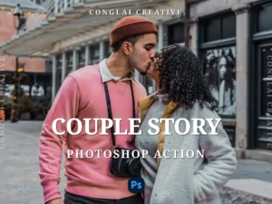 couple story photoshop action 2