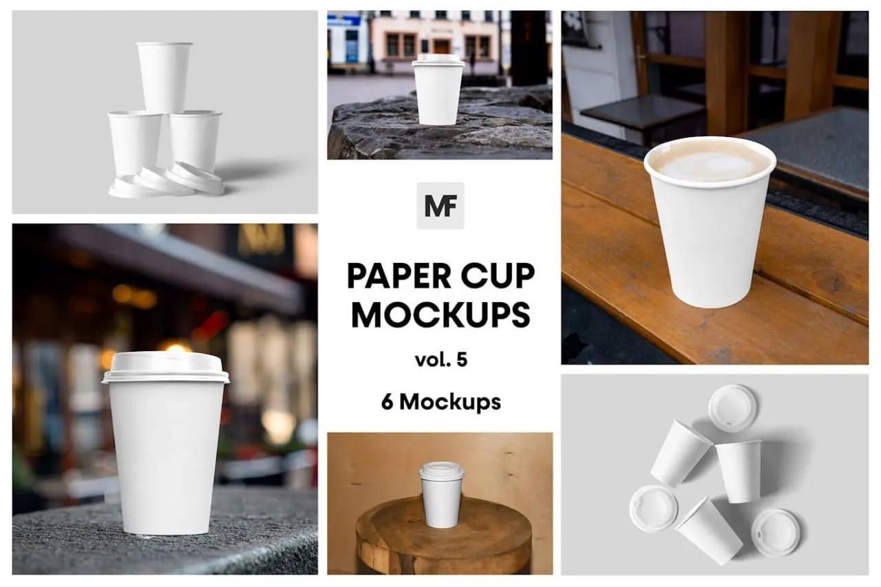 Cup Mockups-Packaging Mockups Vol 1