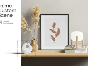 custom frame scene