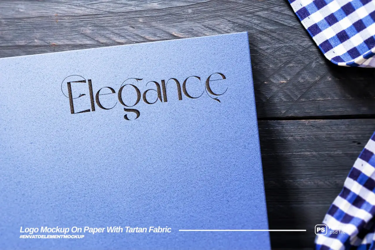 Debossed Logo Mockup