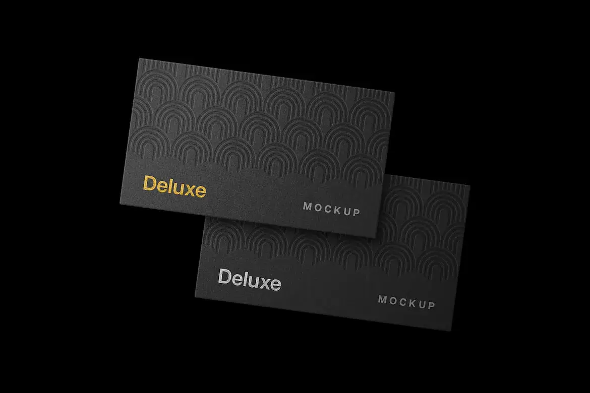 Deluxe Business Card Mockups