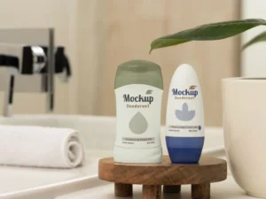 deodarant botal mockup