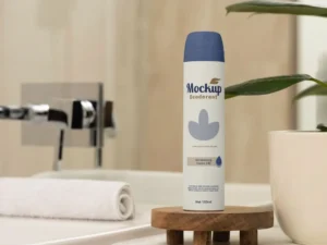 deodorant mockup
