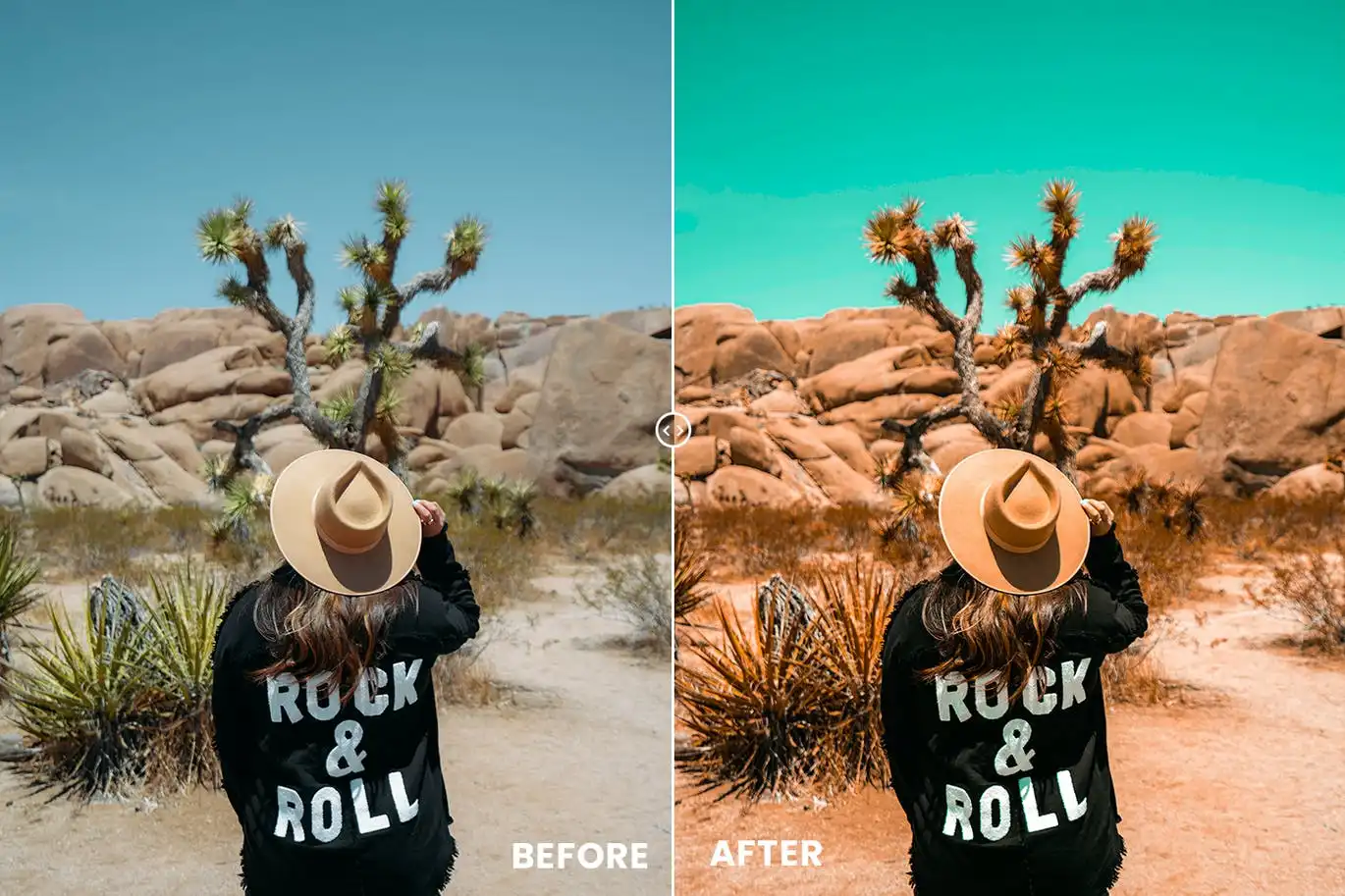 Desert Vibes Tones Action & Lightrom Presets 4 desert vibes tones action lightrom presets 3