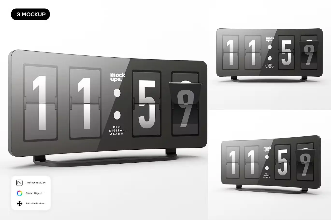 Digital Alarm Mockup