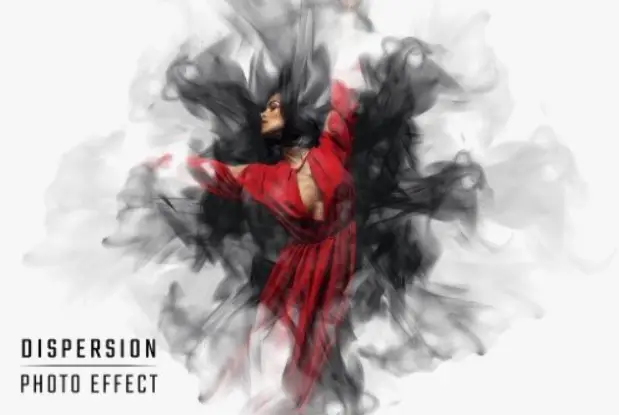 Dispersion Smoke Photo Effect