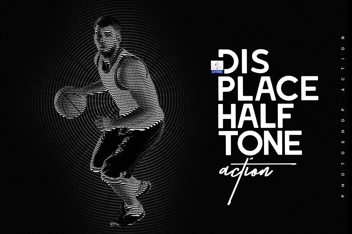 Displace Halftone