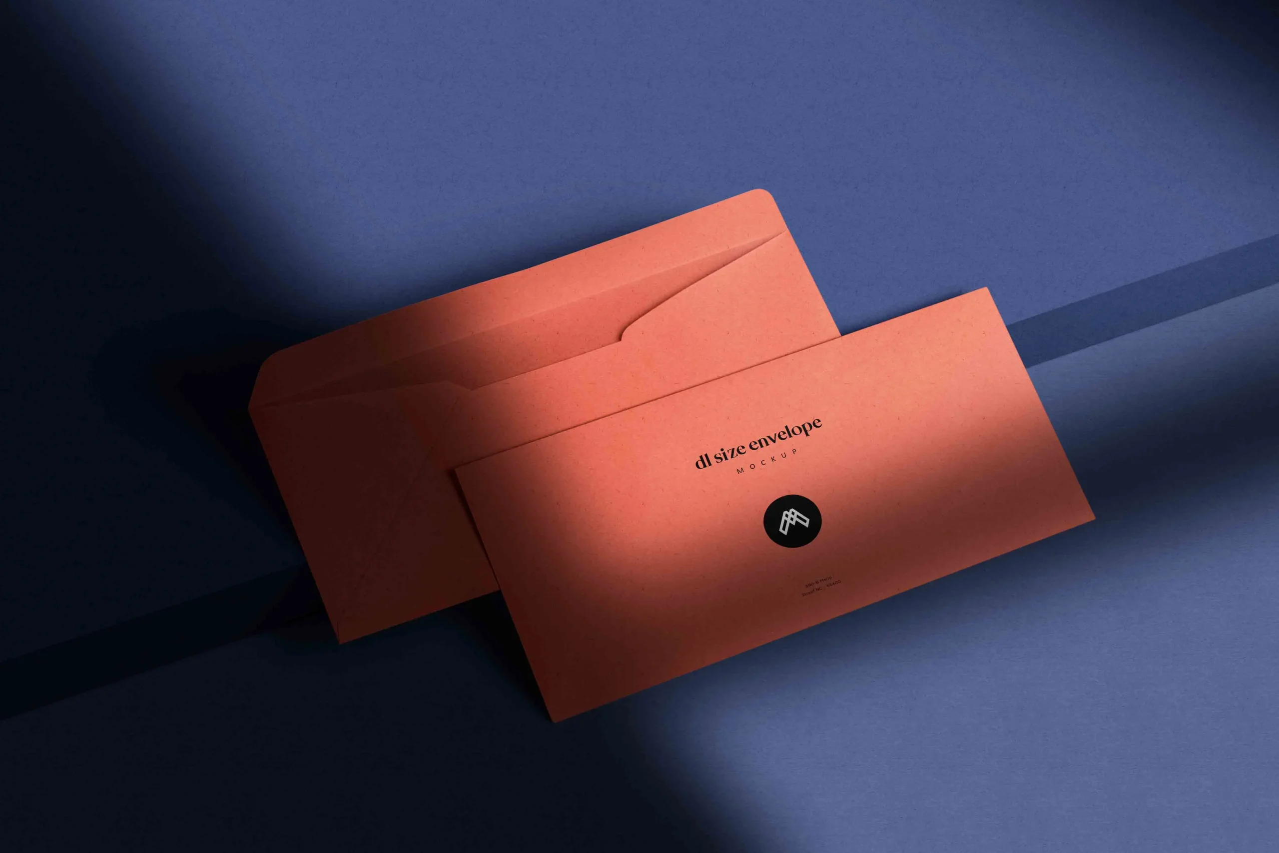Dl Horizontal Envelope Mockups