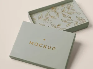 dress packing mockup