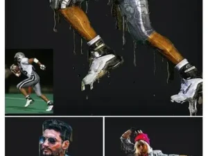 dripping paint photoshop action