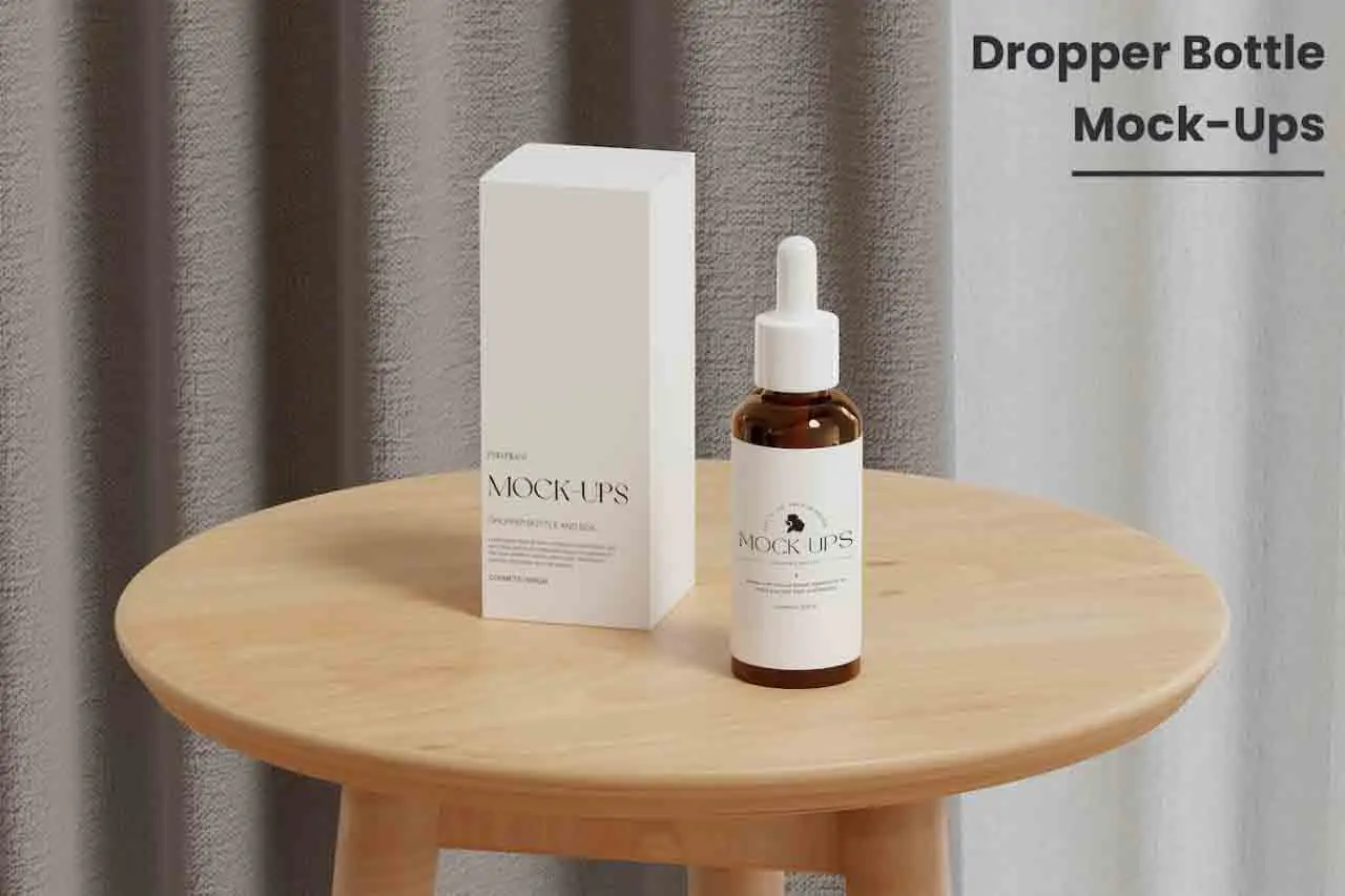 Dropper Bottle Mockup 1