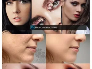 easy skin retouch photoshop actions