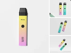 electric cigarette mockup