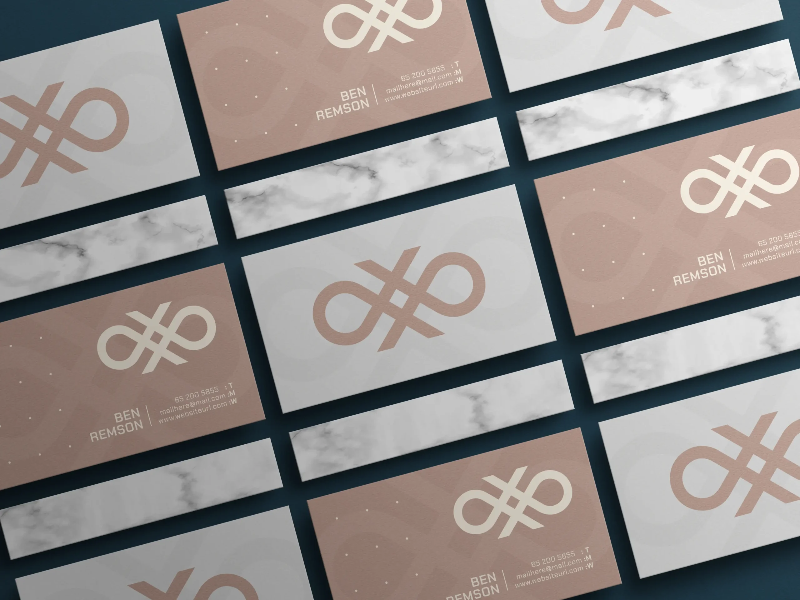 Elegant Business Card Mockup
