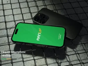 elegant smartphone mockup v