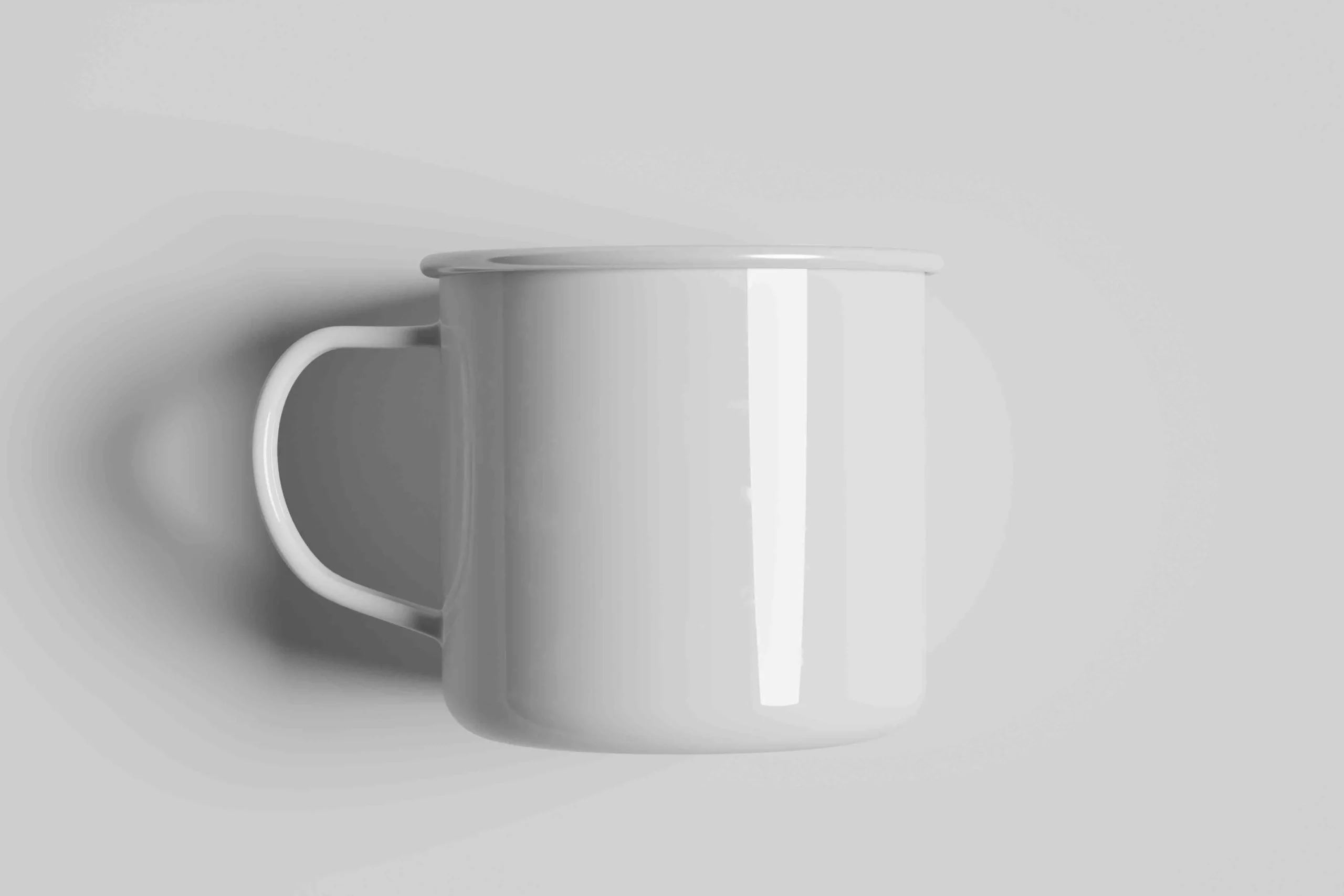 Enamel Mug Mockup