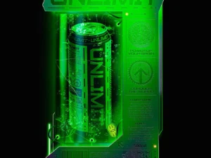 futuristic can mock up