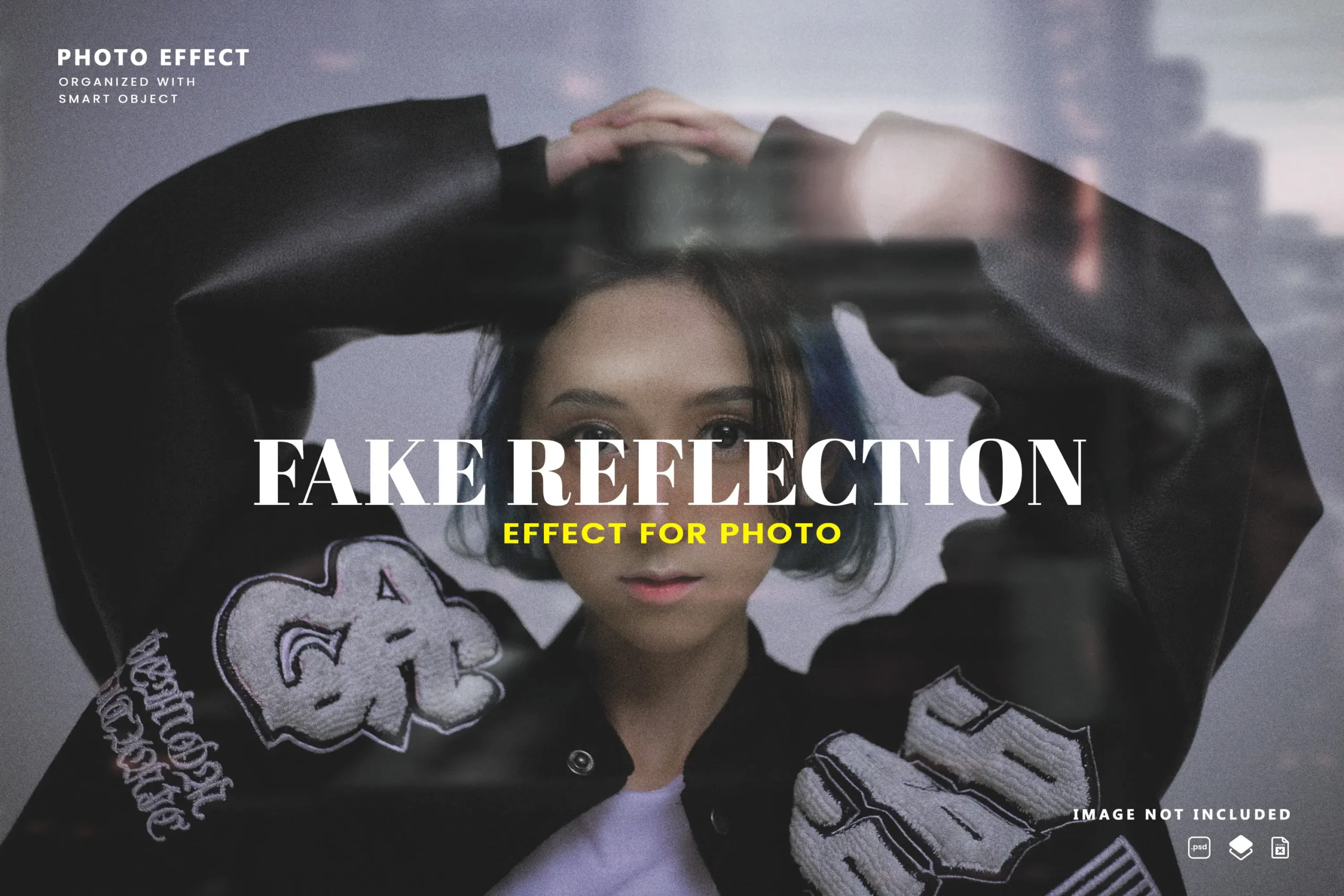 Fake Window Reflection Overlay Photo Effect 4 fake window reflection overlay photo effect 7