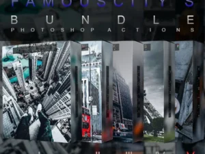 famous citys bundle photoshop actions