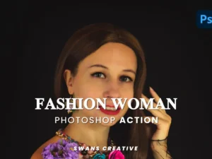 fashion woman photoshop action 3