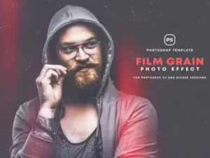 film grain photo effect