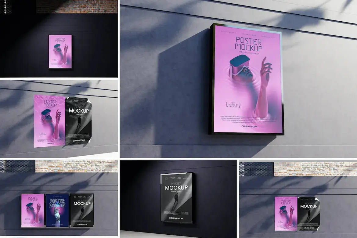 Film Poster Mockup 1 film poster mockup