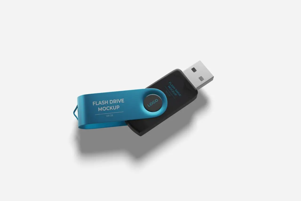 Flash Drive Mockup