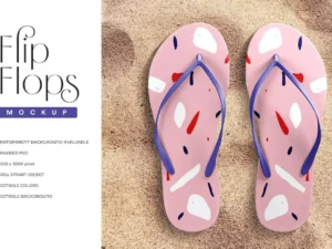 flip flops mockup