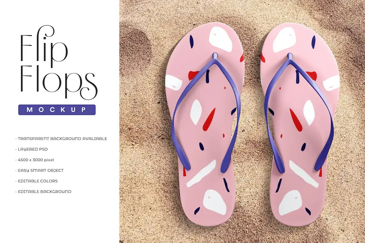 Flip Flops Mockup
