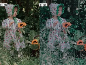 flowers photoshop action lightrom presets 5