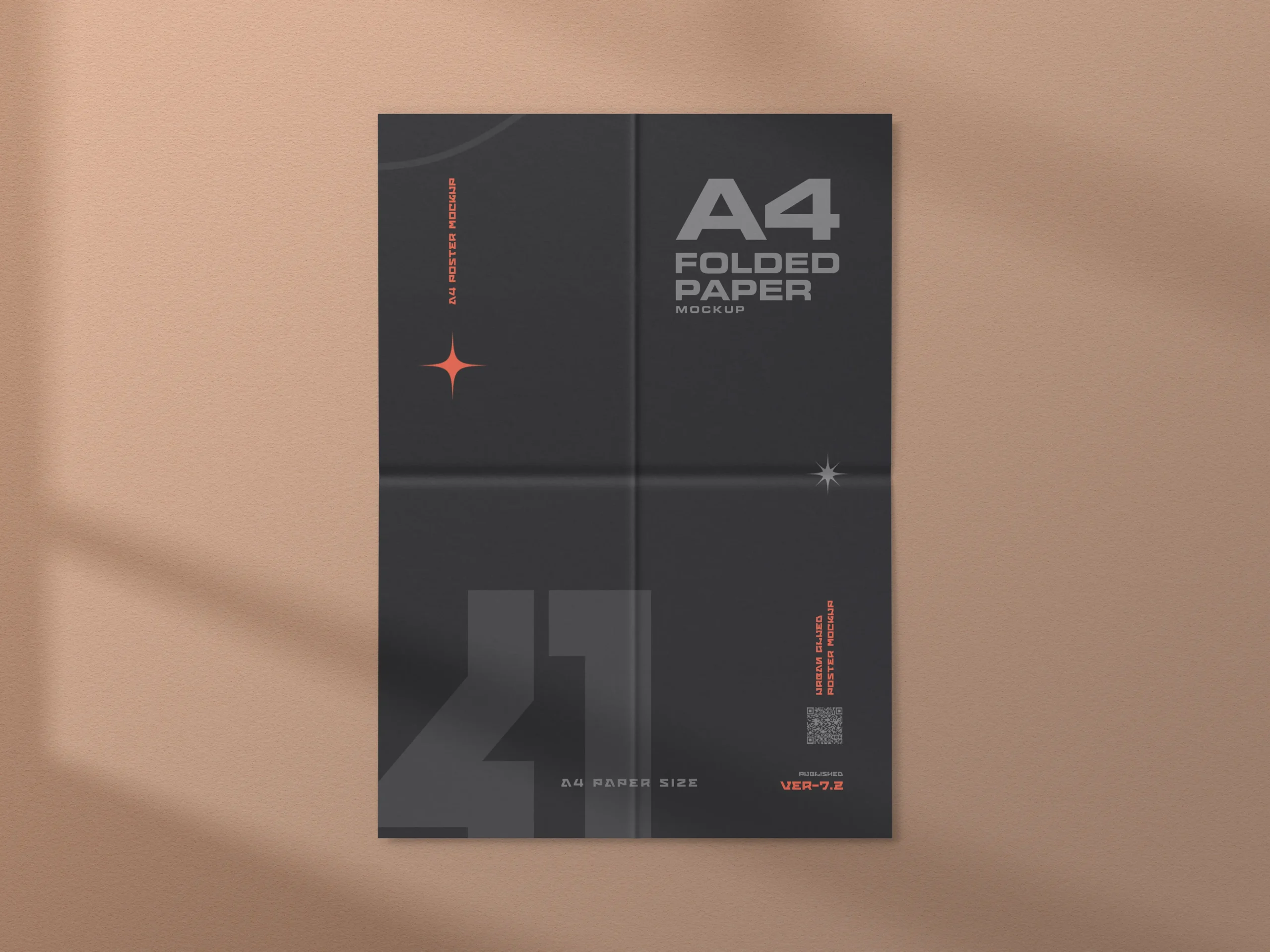 Folded Paper Mockup Set 3 folded paper mockup set 1