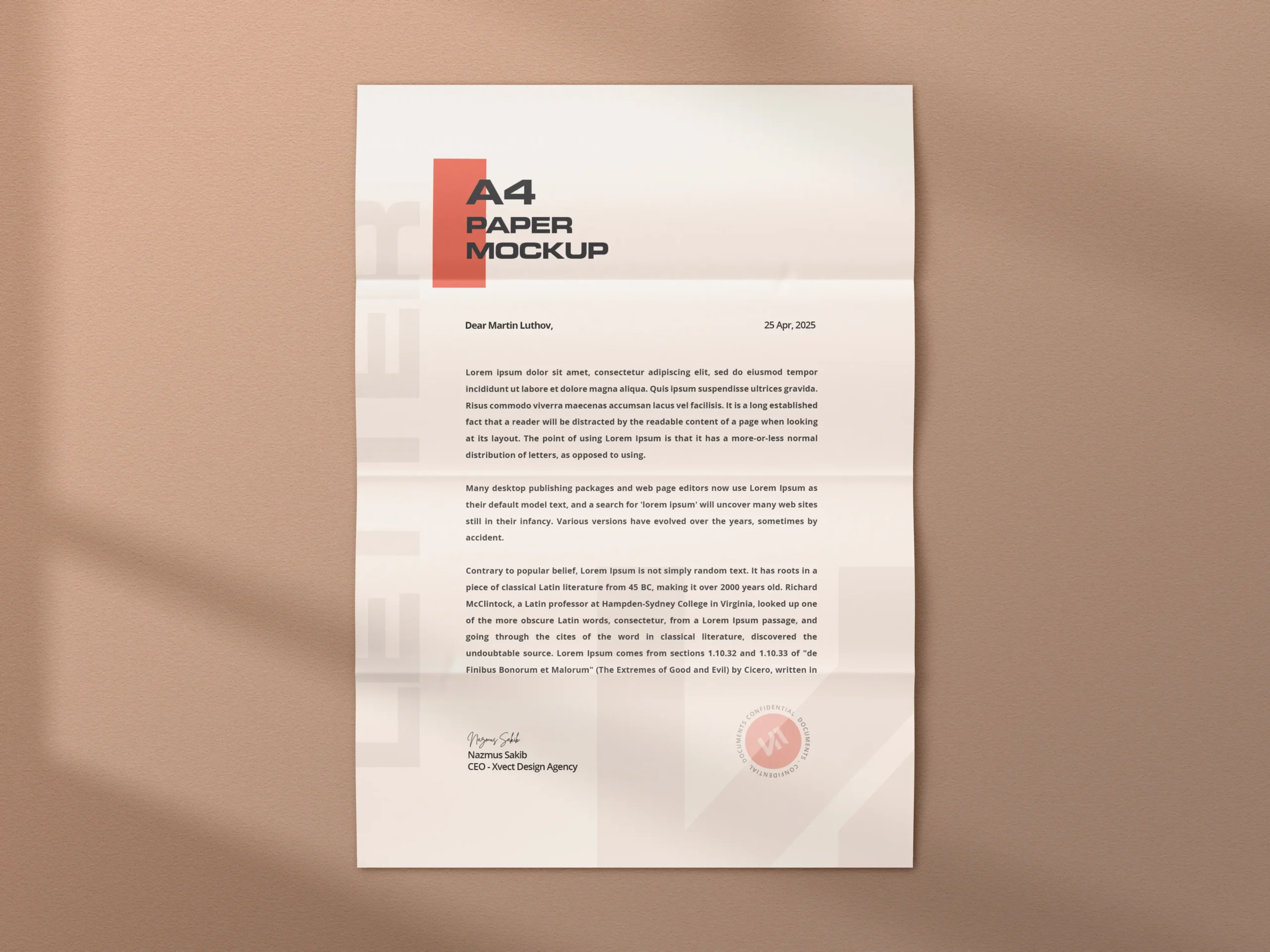 Folded Paper Mockup Set 7 folded paper mockup set 3