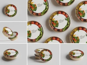 food container mockup