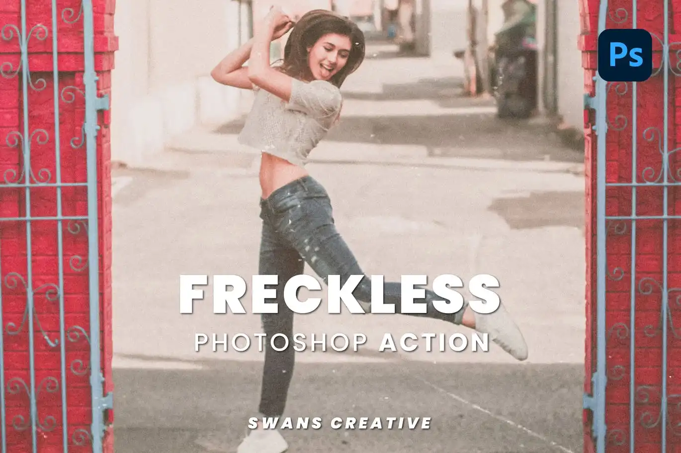 Freckless Photoshop Action