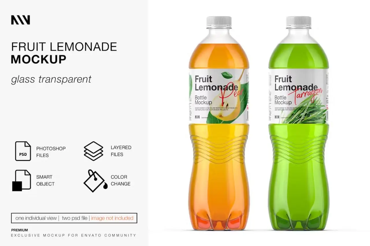 Fruit Lemonade Mockup