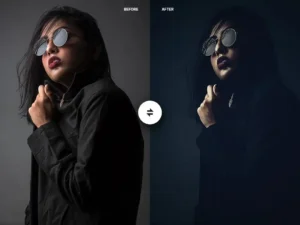futuristic dark photoshop action 3