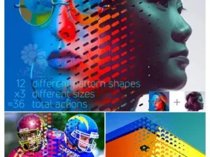 geometric gradient wipe actions