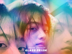 glass prism photo effect