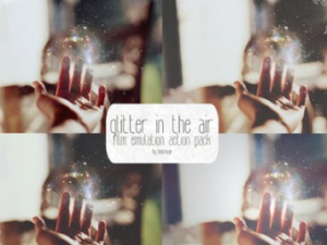 glitter film emulation actions for photoshop