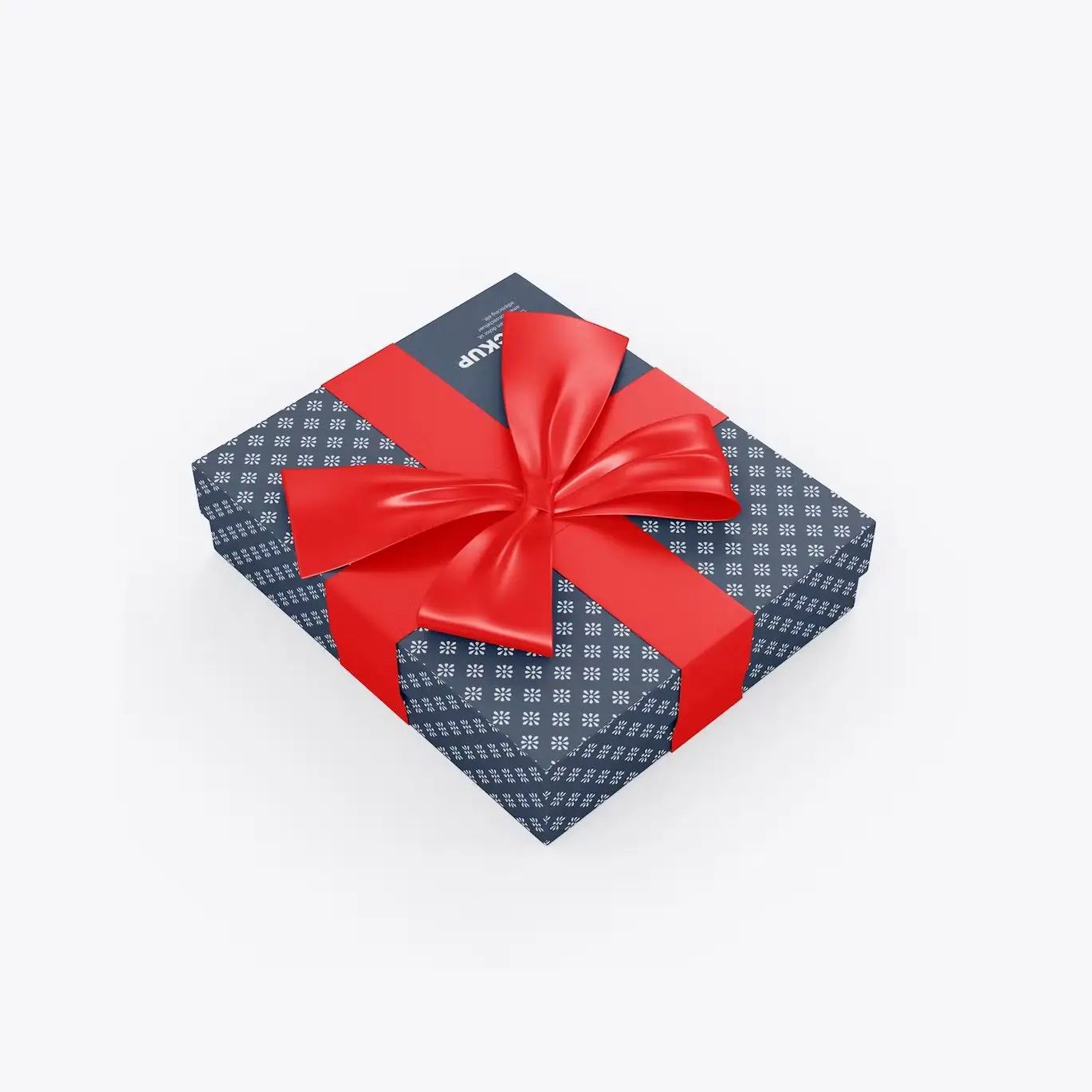 Glossy Gift Box Mockup 2 glossy gift box mockup 3
