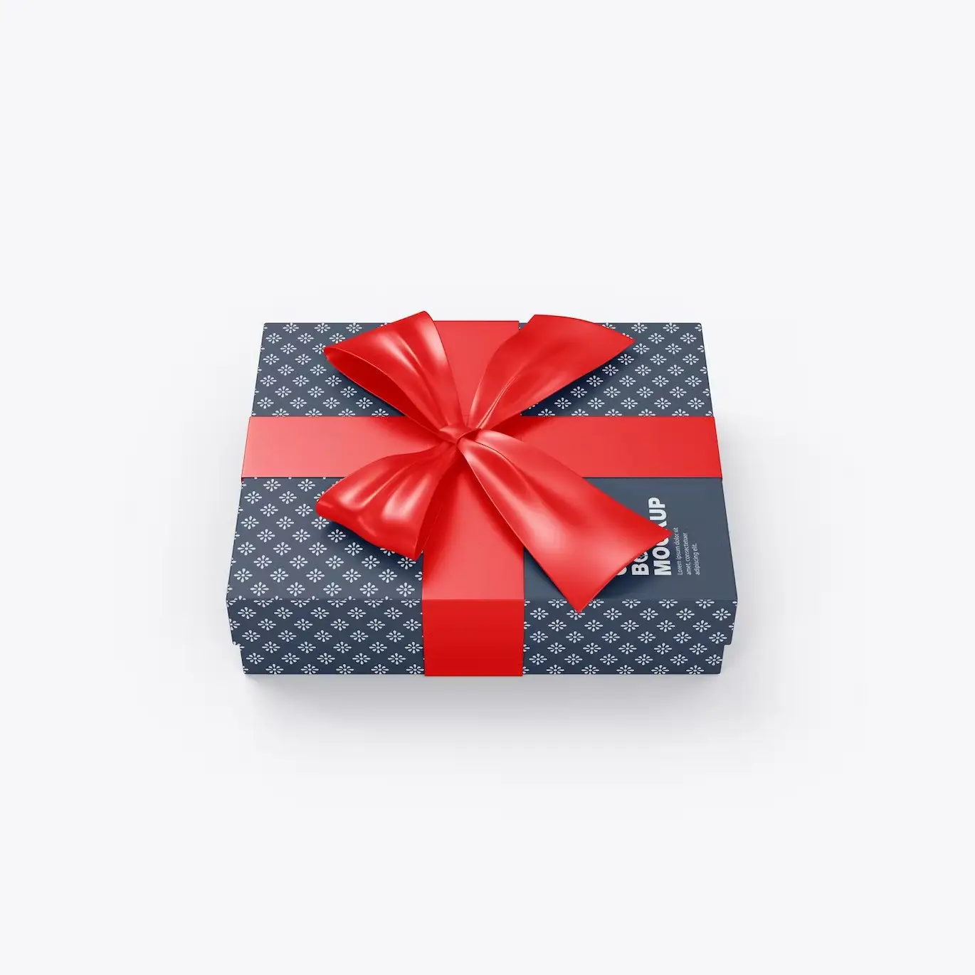 Glossy Gift Box Mockup 8 glossy gift box mockup 5