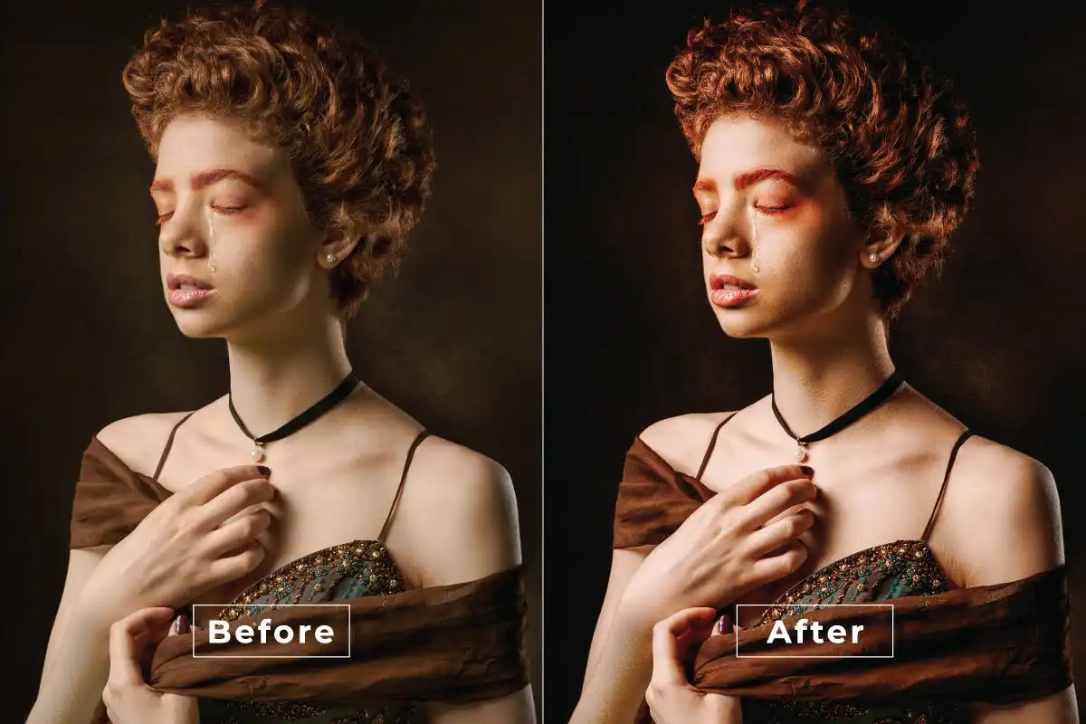 Glowing Dramatic Photoshop Action