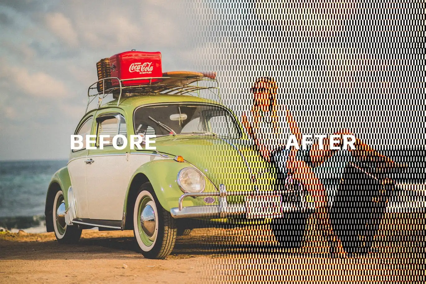 Halftone Photoshop Action